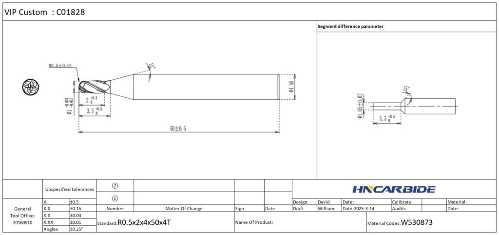 long reach end mills-Ball-HNCarbide